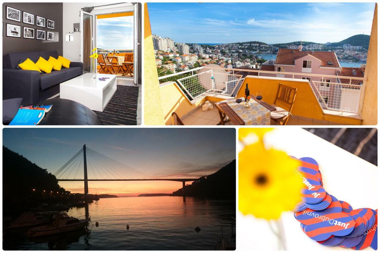 Two Bedroom Apartment With A Sea View & A Balcony ดูบรอฟนิก ภายนอก รูปภาพ